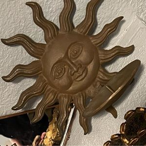 Sun Candle Holder